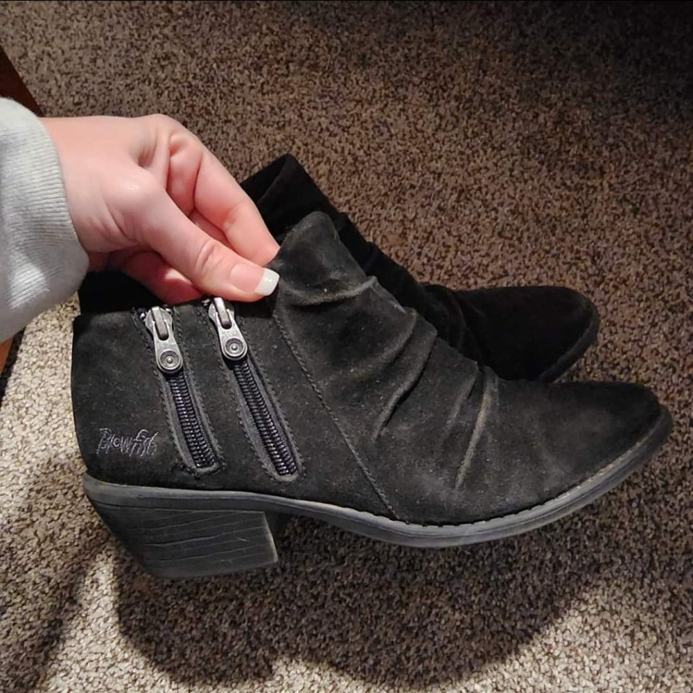 Black booties
